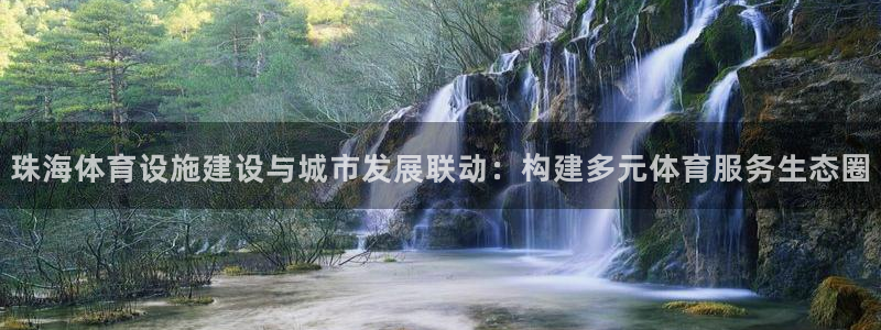 意昂体育4是干嘛的公司：珠海体育设施建设与城市发展联