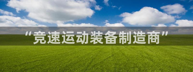 意昂体育4娱乐：“竞速运动装备制造商”