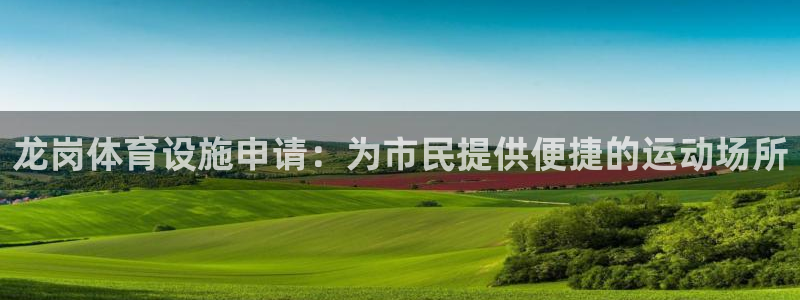 意昂4官方：龙岗体育设施申请：为市民提供便捷的运动场