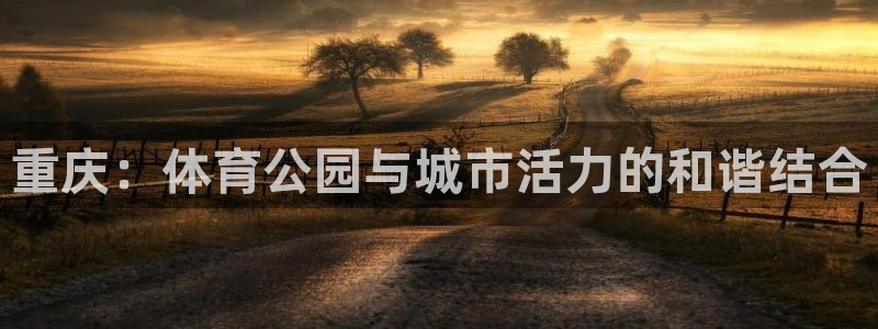意昂4娱乐平台：重庆：体育公园与城市活力的和谐结合